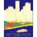 CITY OF PITTSBURGH, PA RIVER SKYLINE PIN